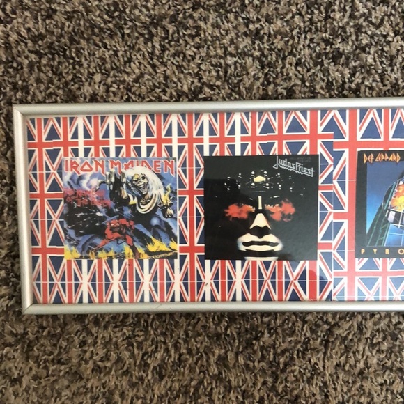 Collectible Rare Classic Rock Band Portrait Collage - Picture 3 of 16